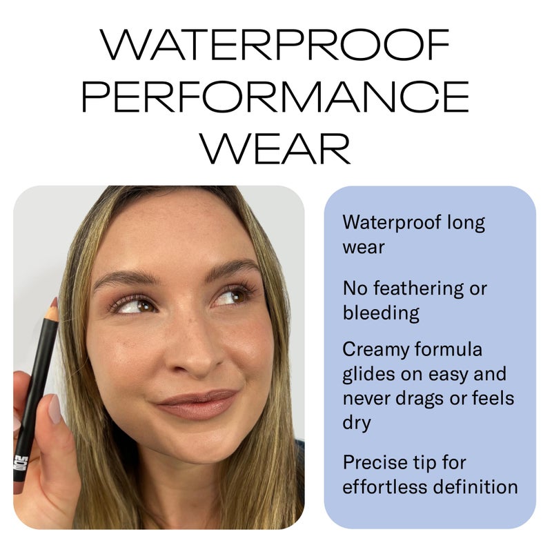 موب محدد شفاه موب بيوتي سموث بريسيجن المقاوم للماء M1990 لون محايد بارد - تركيبة تدوم طويلاً، سهلة التطبيق، بمكونات طبيعية 100%، نباتي وخالٍ من القسوة، تركيبة وتغليف خاليان من البلاستيك - Image 3